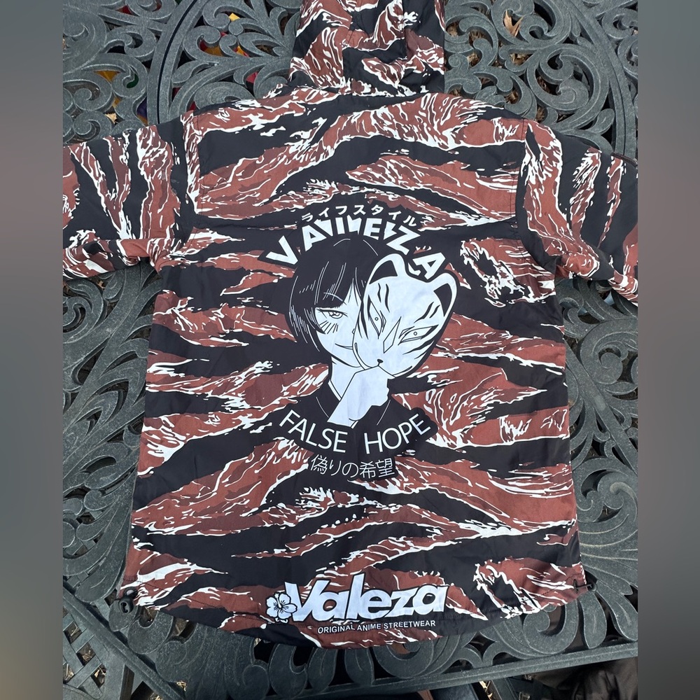 Valeza Original Anime Streetwear Windbreaker Jacket – False Hope Design
